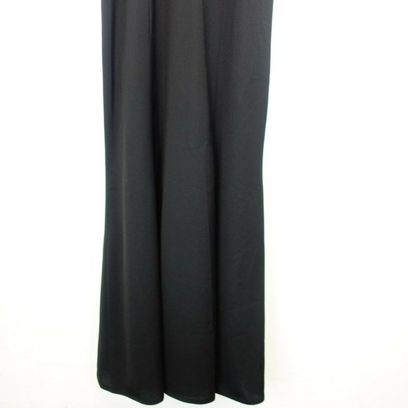 VINTAGE ROSE TAFT Black Evening Dress‎ MEDIUM Sweetheart Beaded Embellished - Picture 5 of 11